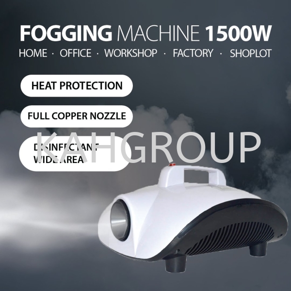 Fog Machine Smoke Machine 1500W - Machine Only Personal Protective Equipment  (PPE) Selangor, Malaysia, Kuala Lumpur (KL), Johor Bahru (JB), Penang, Perak Supplier, Suppliers, Supply, Supplies | Kualiti Alam Hijau (M) Sdn Bhd