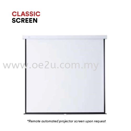 Classic Manual Projector Screen