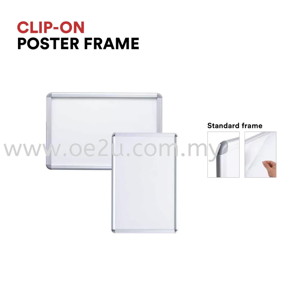 Clip-On Poster Frame (Standard Frame)