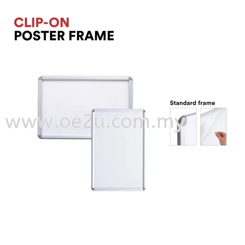 Clip-On Poster Frame (Standard Frame)