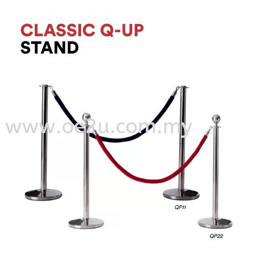 Classic Q-Up Stand (Without Velvet Rope)