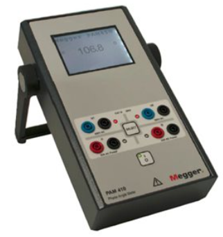 megger pam410 phase angle meter