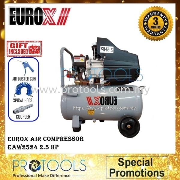 EUROX EAW2524 EUROX  AIR COMPRESSOR Johor Bahru (JB), Malaysia, Senai Supplier, Suppliers, Supply, Supplies | Protools Hardware Sdn Bhd