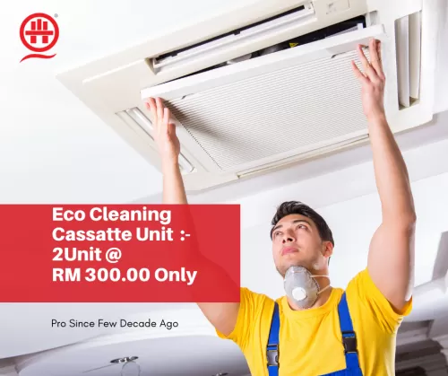 Cassette Aircon Servicing 2unit @ RM300.00 Now In Semenyih