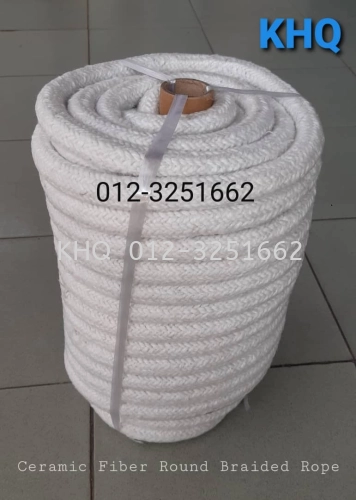 Ceramic Fiber Round Braided Rope