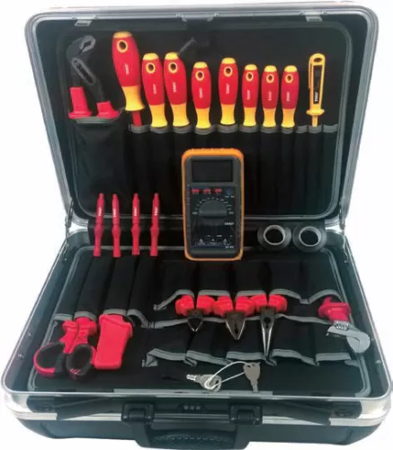 24Pc Electrician's Professional Tool Kit