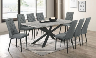 Marble Table Dinning Set Table with Chairs