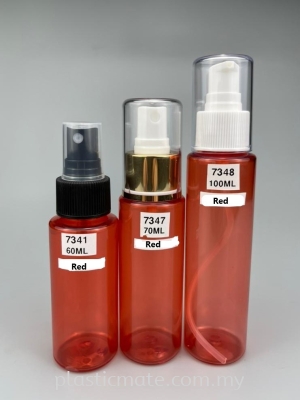 Set Spray & Pump Bottle : : 7350 & 7341 &  7347 & 7351 & 73487341 60ml 7347 70ml 7348 100ml