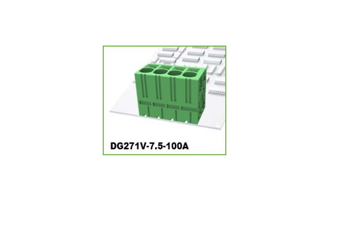 degson dg271v-7.5-100a pcb spring terminal block