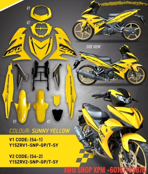 FULL BODY COVER SET COMPLETE GRAPHIC PARTS CATALOG  Y15ZR FULL COVER SET COMPLETE GRAPHIC DESIGN PARTS CATALOG Johor Bahru JB Supply Suppliers | X Performance Motor