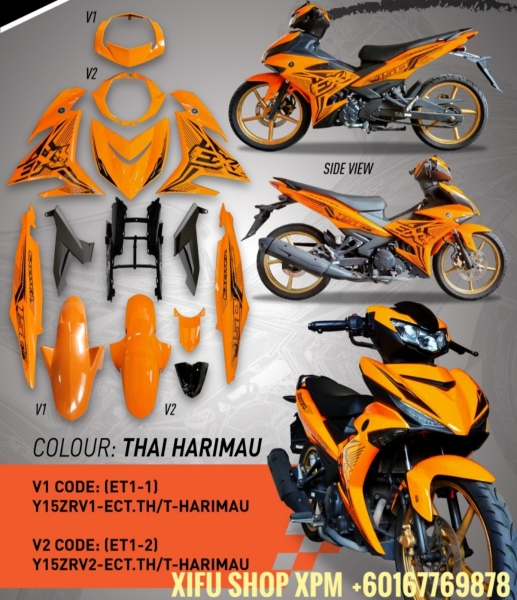 FULL BODY COVER SET COMPLETE GRAPHIC DESIGN PARTS CATALOG  Y15ZR FULL COVER SET COMPLETE GRAPHIC DESIGN PARTS CATALOG Johor Bahru JB Supply Suppliers | X Performance Motor