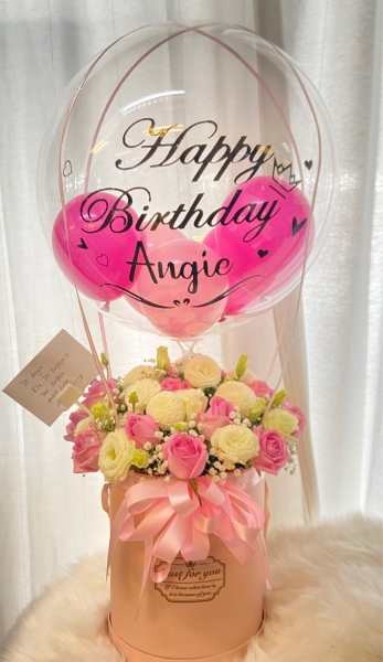 hot 04 Hot Air Ballon-Birthday ,Business Opening, Annivery & others -ףأؿĻף New Arrival Product Melaka, Malaysia Delivery, Supplier, Supply | Paradise Flower House