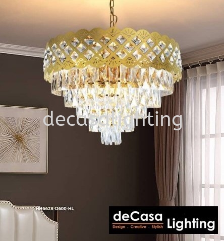  Crystal Pendant Light  PENDANT LIGHT Selangor, Kuala Lumpur (KL), Puchong, Malaysia Supplier, Suppliers, Supply, Supplies | Decasa Lighting Sdn Bhd