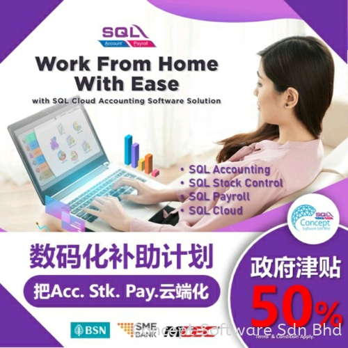 以半价提升您的Accounting, Stock Control, Payroll, 转向云端化