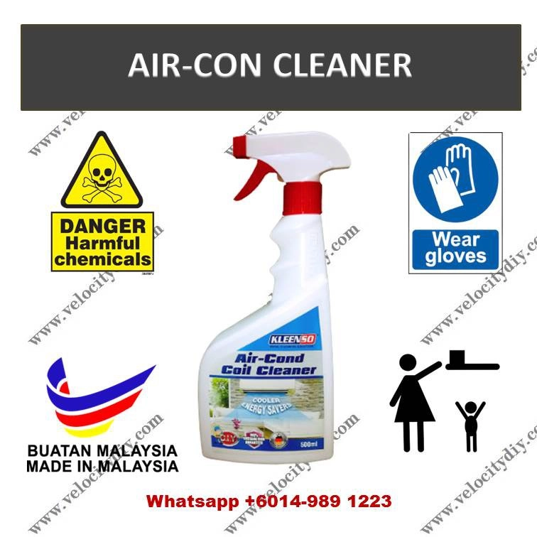 （冷气清洁剂）Kleenso Air-con Coil Cleaner 500ml/Mencuci Hawa Dingin