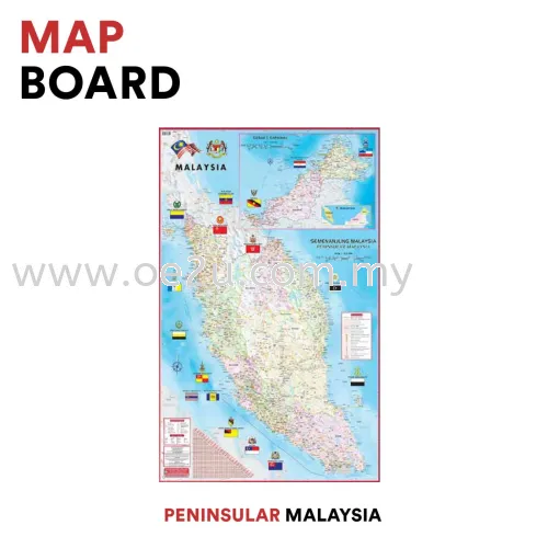 Map Board (Peninsular Malaysia)