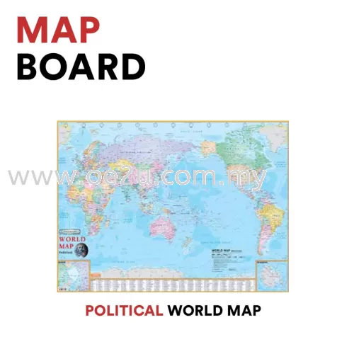 Map Board (Political World Map)