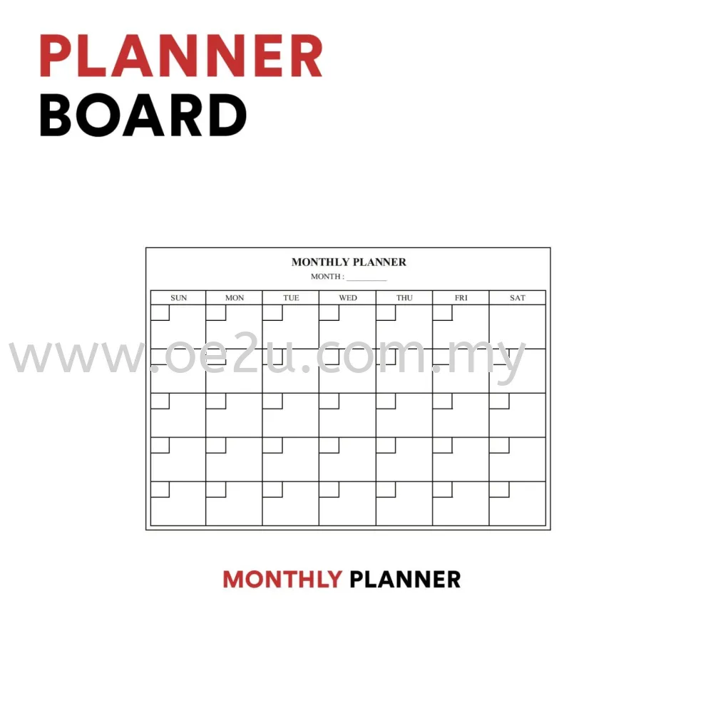 Monthly Planner