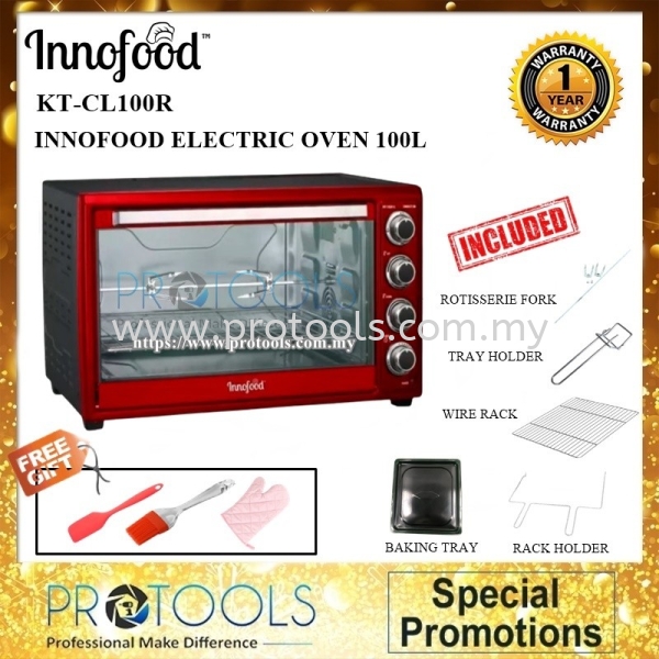 INNOFOOD KT-CL100R ELECTRIC OVEN 100L INNOFOOD OVEN KITCHEN APPLIANCES Johor Bahru (JB), Malaysia, Senai Supplier, Suppliers, Supply, Supplies | Protools Hardware Sdn Bhd