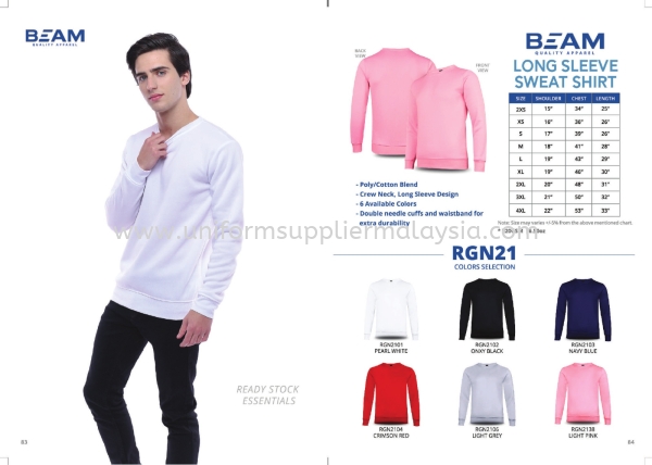 Long Sleeve SWEAT SHIRT Baju UtilFresh Malaysia, Selangor, Kuala Lumpur (KL), Petaling Jaya (PJ) Supplier, Suppliers, Supply, Supplies | Duo Express