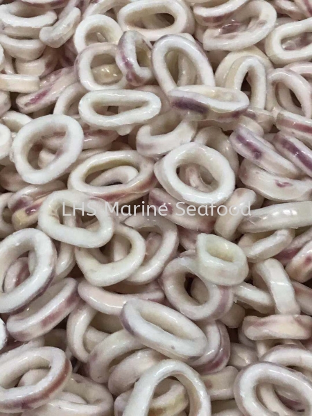 SQUID RING SKIN ON Squid Johor Bahru (JB), Malaysia, Skudai Supplier, Suppliers, Supply, Supplies | Lean Hup Shun Marine Seafood Sdn Bhd