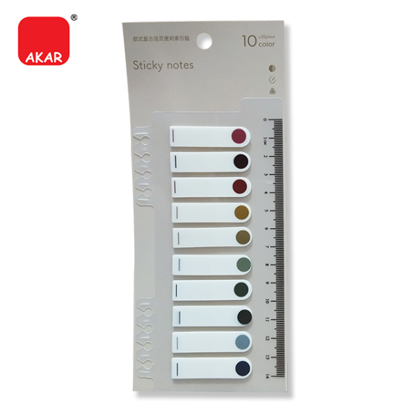 (10 Colours) Index Note / Stick on Note / Sticky Note / Sticky Taps Stick on note Paper Product Selangor, Malaysia, Kuala Lumpur (KL), Semenyih Supplier, Suppliers, Supply, Supplies | V CAN (1999) SDN BHD