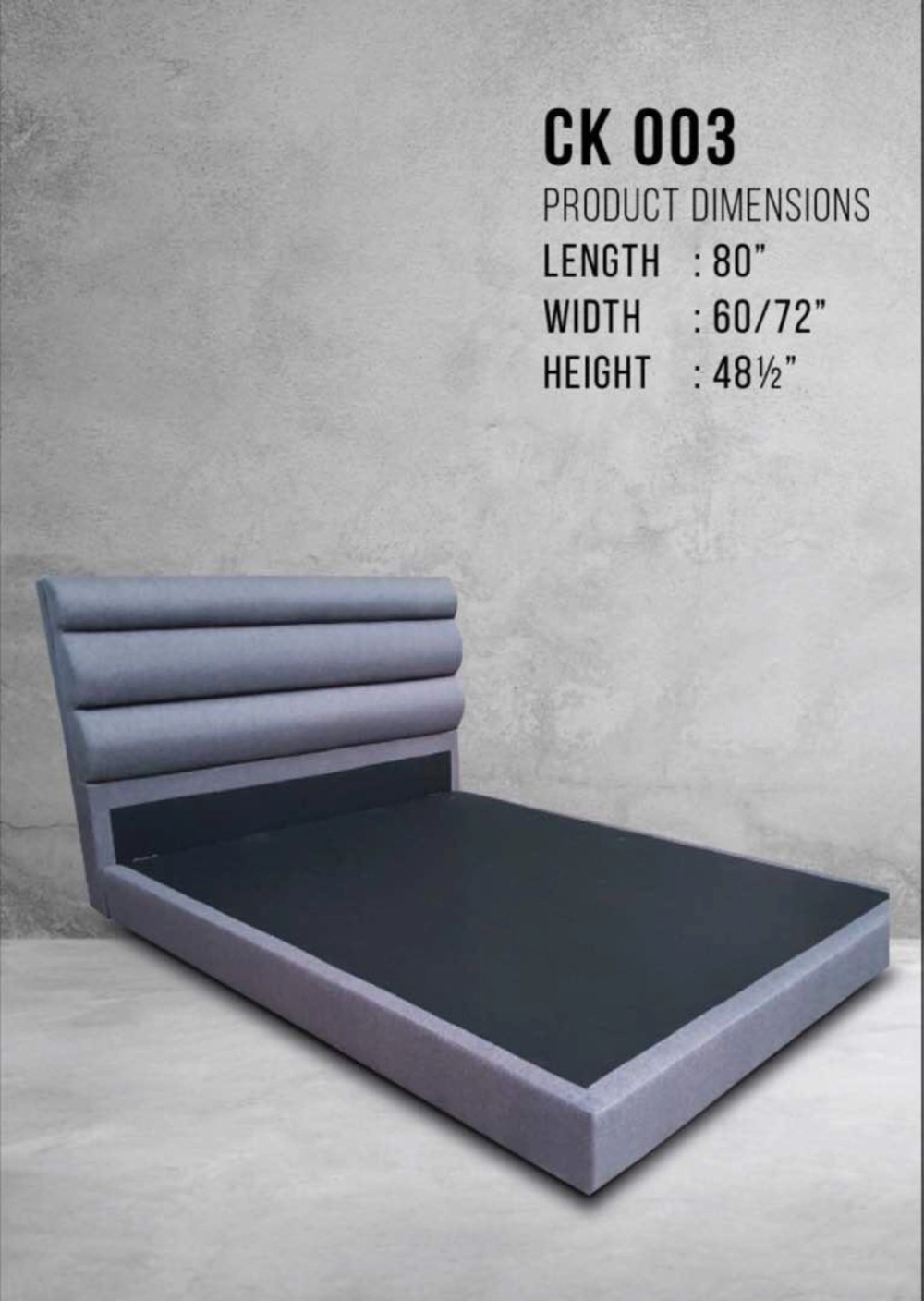 Hotel Bed Frame Divan / Katil Hotel Solid