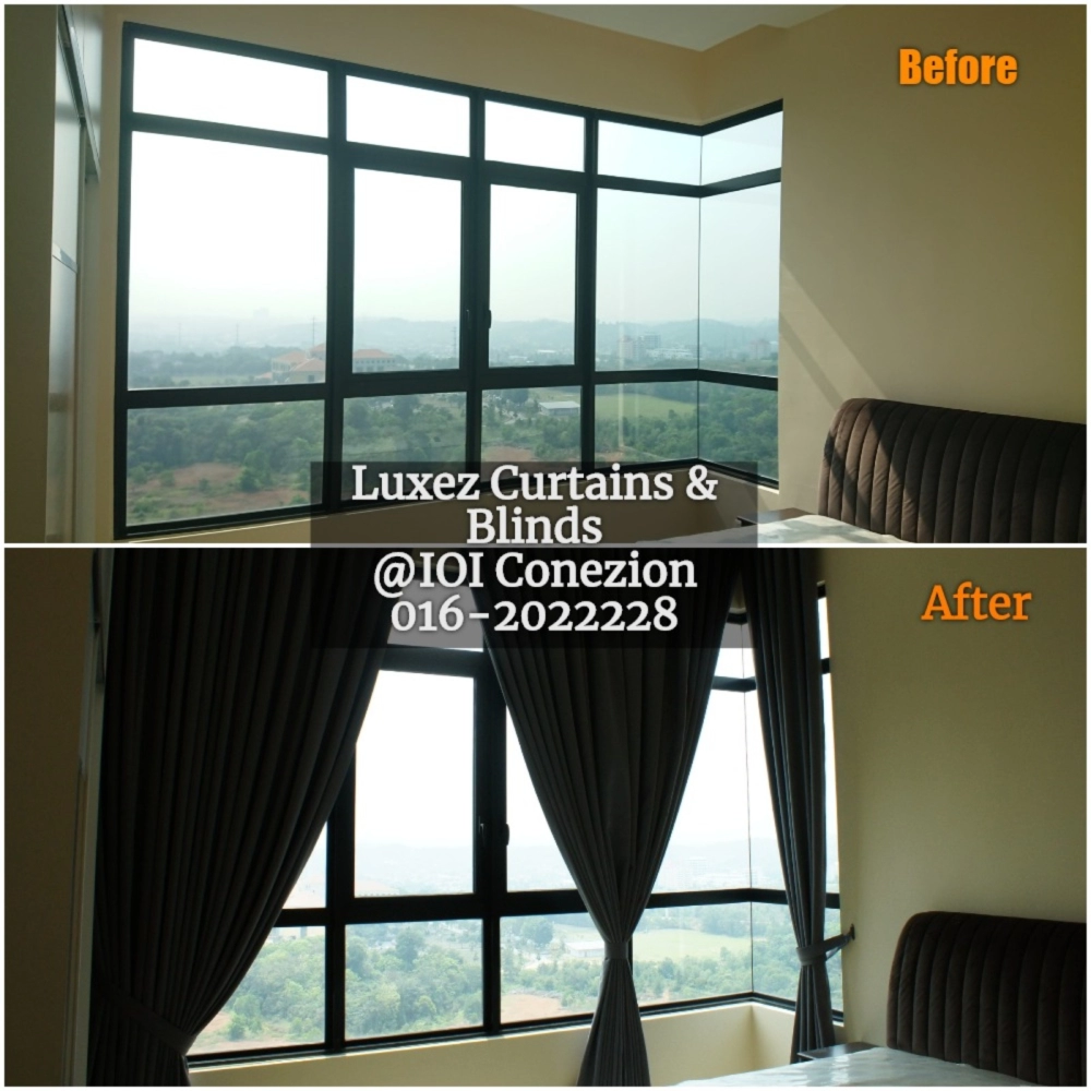 Singapore Pleat Curtains / Double Pleat Curtains Curtains Selangor,  Malaysia, Kuala Lumpur (KL), Puchong Supplier, Installation, Supply,  Supplies