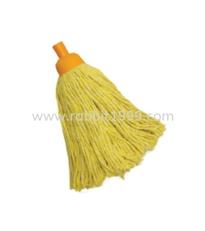 RABBIT FULL COLOUR ROUND MOP - yellow - 330g