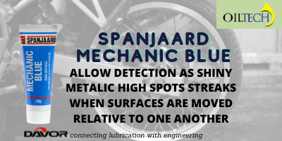 Its allow detection as shiny metalic high spots streaks