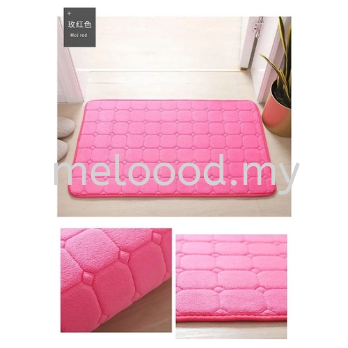 Bath Mat Kitchen Rug 40*60cm/50*80cm Water Absorption Rug Shaggy Memory Foam More Thicker 1.6cm