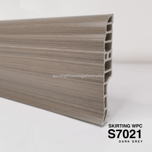 S7021 Dark Grey WPC SKIRTING 70MM SKIRTING Malaysia, Penang Supplier, Suppliers, Supply, Supplies | GH SUCCESS (M) SDN BHD