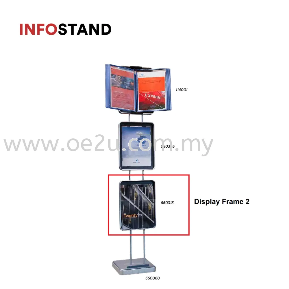 Additional Display Frame (Compatible with InfoStand Only)