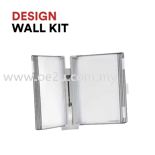 DESIGN Wall Kit (c/w 10 Polypropylene Pockets)