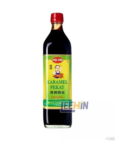 Popo Kicap Pekat B 720ml 宝宝晒油 大  Dark Soy Sauce [11986 11987]