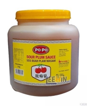 Popo Sos Masam 3kg 宝宝酸酶酱（黄色）  Plum Sauce [12020]