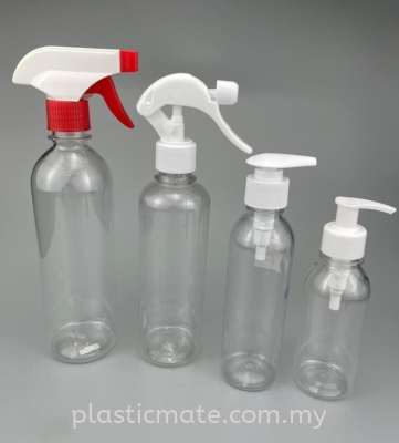 180-500ml Spray & Pump Bottle : 7068 & 7061 & 7201 & 7191