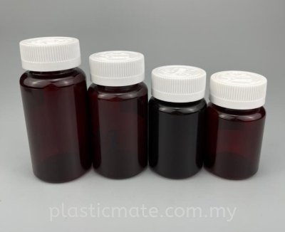 90-170ml Pharmaceutical  Capsule Bottles with Childproof Cap : 7668 & 8318 & 7578 & 7638