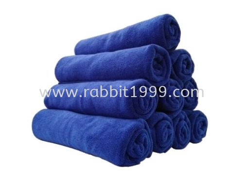 RABBIT CAR WASH CLOTH - blue