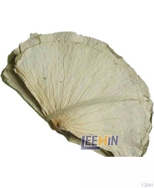 Daun Teratai (M) Sedang 500gm 中片荷叶 (12-15片)  Lotus Leaves  [12841 12842]