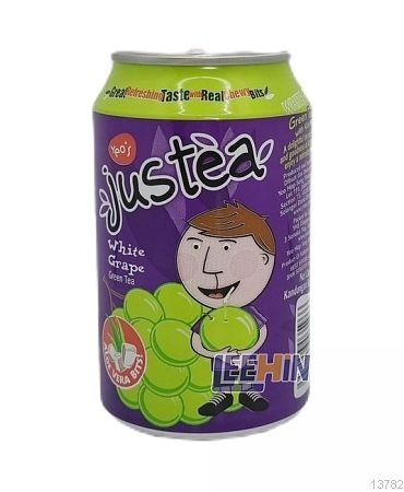 Justea Anggur Putih (Green Tea White Grape) 300ml Justea 绿茶白葡萄  [13782]