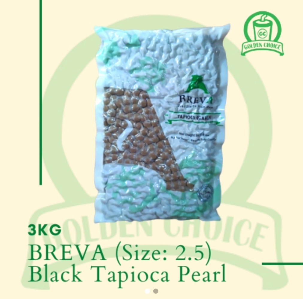 Black Tapioca Boba Pearl 3.0KG