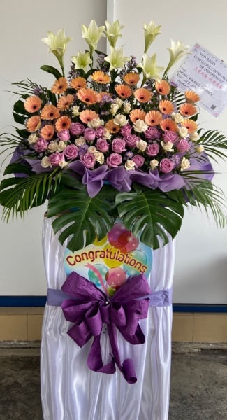 Op16 Congrat Floral ĻףBusiness Opening Business Anniversary Business Opening Floral Melaka, Malaysia Delivery, Supplier, Supply | Paradise Flower House