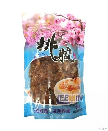 Ubat Tao Jiao (Peach Resin) 桃胶 500gm  Herbs [13171]