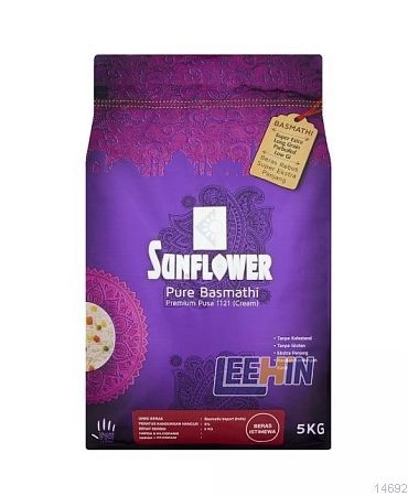 Beras Basmalti Sunflower Premium 1121 (Panjang) 5kg  Basmati Rice [14692]