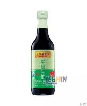 LKK “Less Salty” Soy Sauce (Kurang Masin) 500ml 李锦记“减盐”生抽 Lee Kum Kee  [14986 14987]