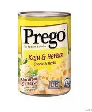 Prego Keju & Herbs (Cheese & Herbs) 290gm (Tin)  Pasta Sauce [14675 14676]