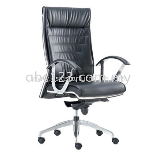 BAROS DIRECTOR HIGH BACK LEATHER CHAIR