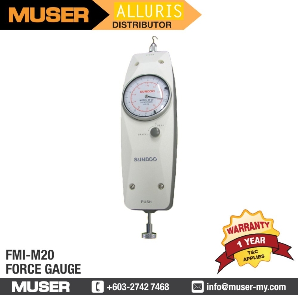 FMI-M20 Force Gauge | Alluris by Muser Force Gauge Alluris Kuala Lumpur (KL), Malaysia, Selangor, Sunway Velocity Supplier, Suppliers, Supply, Supplies | Muser Apac Sdn Bhd