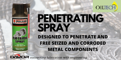 Penetrating spray to penetrate and free seized and corroded metal components